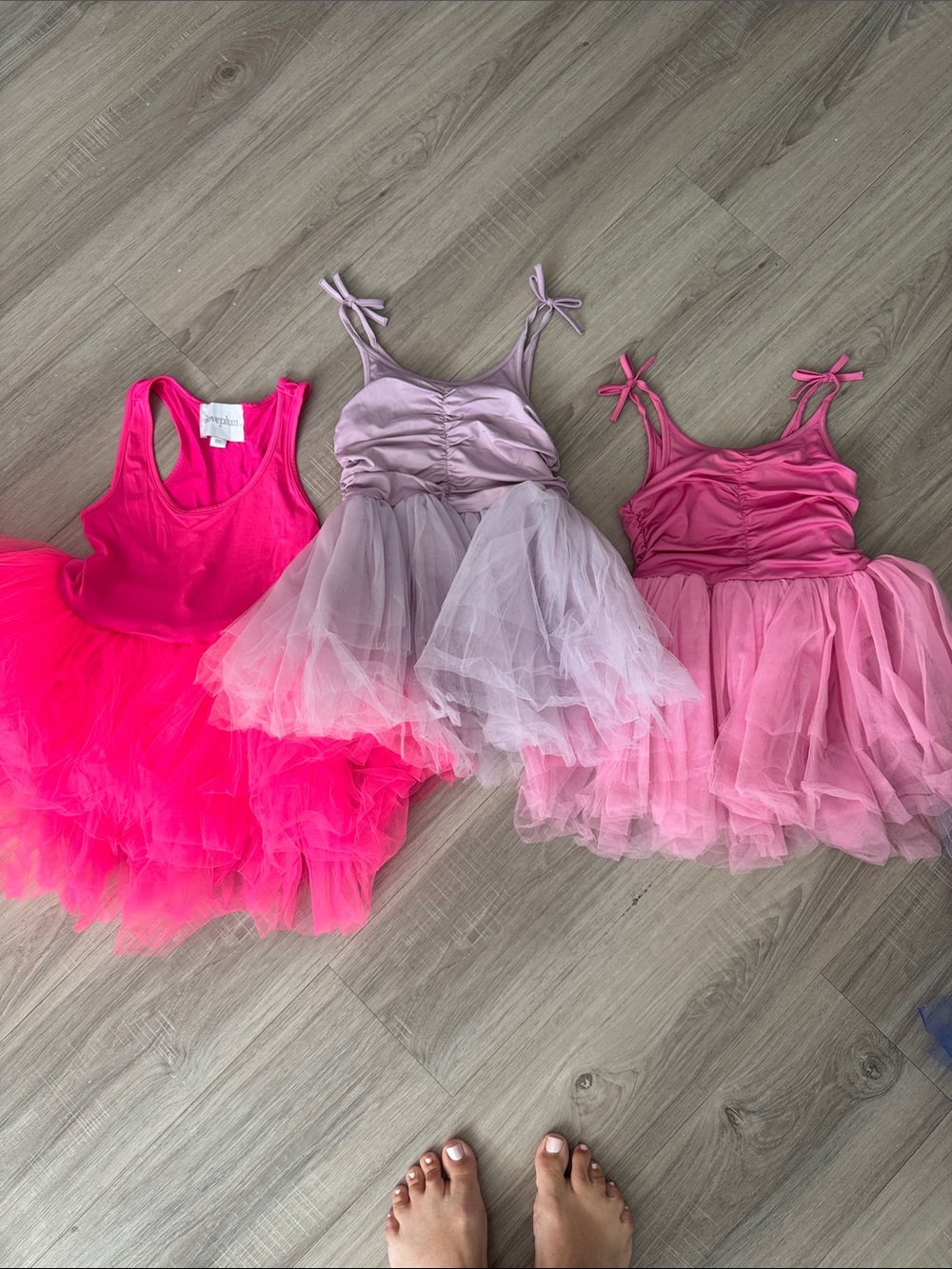 Kids Pink & Lavender Tulle Tutu Dress - iloveplum